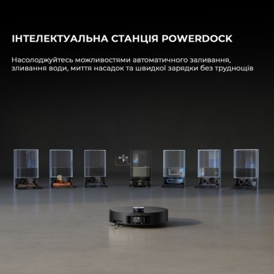 Робот-пилосос Dreame X50 Ultra Complete (RLX85CE-4-BL) Black