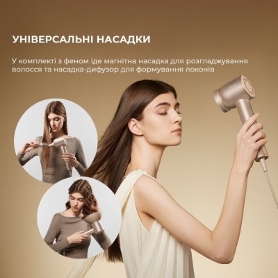 Фен Dreame Hair Glory Mix High-speed Hair Dryer-Black AHD18 Фен Dreame Hair Glory Mix High-speed Hair Dryer-Black AHD18