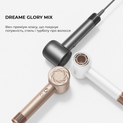 Фен Dreame Hair Glory Mix High-speed Hair Dryer-Black AHD18 Фен Dreame Hair Glory Mix High-speed Hair Dryer-Black AHD18