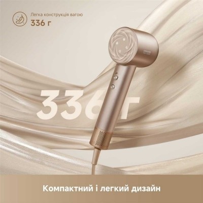 Фен Dreame Hair Glory Mix High-speed Hair Dryer-Gold AHD18 Фен Dreame Hair Glory Mix High-speed Hair Dryer-Gold AHD18
