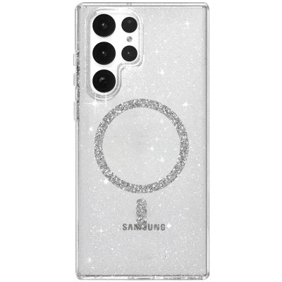 Чохол TPU Eclipse Sparkle (MagFit) для Samsung Galaxy S25 Ultra Transparent Чохол TPU Eclipse Sparkle (MagFit) для Samsung Galaxy S25 Ultra Transparent