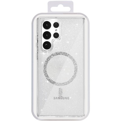 Чохол TPU Eclipse Sparkle (MagFit) для Samsung Galaxy S25 Ultra Transparent Чохол TPU Eclipse Sparkle (MagFit) для Samsung Galaxy S25 Ultra Transparent