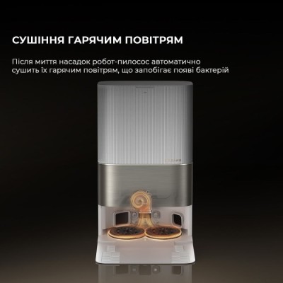 Робот-пилосос Dreame Robot Vacuum X50 Ultra White