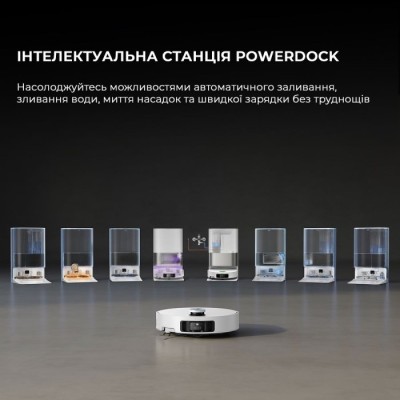 Робот-пилосос Dreame Robot Vacuum X50 Ultra White