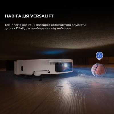 Робот-пилосос Dreame Robot Vacuum X50 Ultra White
