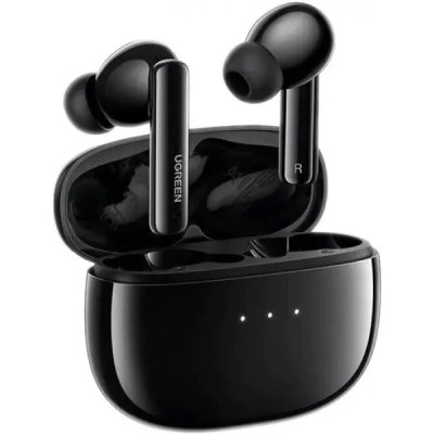 Навушники UGREEN WS106 HiTune T3 Active Noise-Cancelling Earbuds (90401) Black Навушники UGREEN WS106 HiTune T3 Active Noise-Cancelling Earbuds (90401) Black