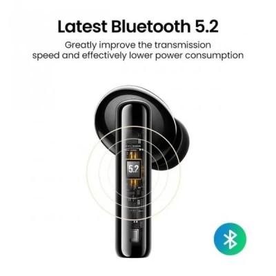 Навушники UGREEN WS106 HiTune T3 Active Noise-Cancelling Earbuds (90401) Black Навушники UGREEN WS106 HiTune T3 Active Noise-Cancelling Earbuds (90401) Black