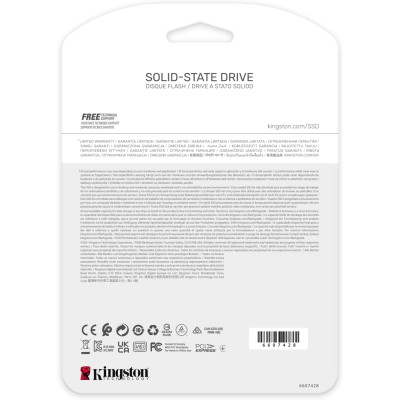 Твердотільний запам’ятовувальний пристрій накопичувач (SSD) G4 M.2 NVME 2TB SKC3000D/2048G KINGSTON Твердотільний запам’ятовувальний пристрій накопичувач (SSD) G4 M.2 NVME 2TB SKC3000D/2048G KINGSTON