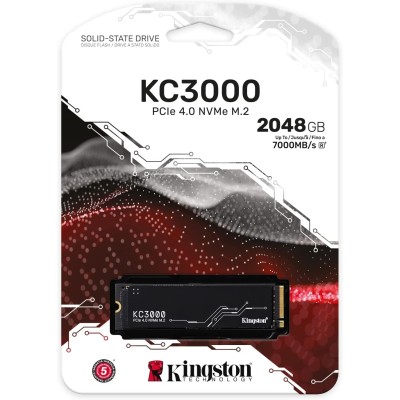 Твердотільний запам’ятовувальний пристрій накопичувач (SSD) G4 M.2 NVME 2TB SKC3000D/2048G KINGSTON Твердотільний запам’ятовувальний пристрій накопичувач (SSD) G4 M.2 NVME 2TB SKC3000D/2048G KINGSTON