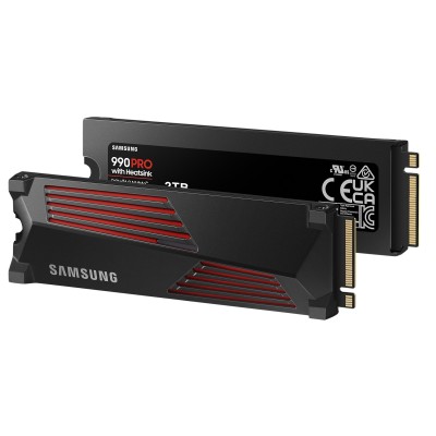 Твердотільний запам’ятовувальний пристрій накопичувач (SSD) G4 M.2 NVME 2TB W/HS 990 PRO MZ-V9P2T0CW SAMSUNG