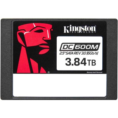 Твердотільний запам’ятовувальний пристрій накопичувач (SSD) SATA2.5" 3.84GB 6GB/S SEDC600M/3840G KINGSTON Твердотільний запам’ятовувальний пристрій накопичувач (SSD) SATA2.5" 3.84GB 6GB/S SEDC600M/3840G KINGSTON