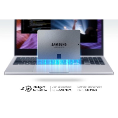 Твердотільний запам’ятовувальний пристрій накопичувач (SSD) SATA2.5" 8TB 6GB/S 870 QVO MZ-77Q8T0BW SAMSUNG Твердотільний запам’ятовувальний пристрій накопичувач (SSD) SATA2.5" 8TB 6GB/S 870 QVO MZ-77Q8T0BW SAMSUNG