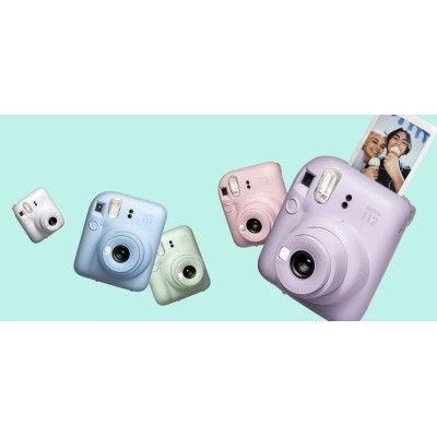 Фотокамера FUJI INSTAX MINI 12 Пастельно-блакитна Фотокамера FUJI INSTAX MINI 12 Пастельно-блакитна