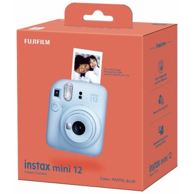 Фотокамера FUJI INSTAX MINI 12 Пастельно-блакитна Фотокамера FUJI INSTAX MINI 12 Пастельно-блакитна