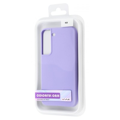 Чохол WAVE Colorful Case (TPU) Samsung Galaxy S22 black