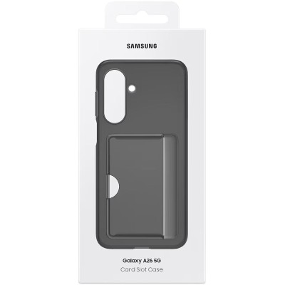 Чохол-накладка Samsung A26 Card Slot Case EF-OA266TBEGWW / Black Чохол-накладка Samsung A26 Card Slot Case EF-OA266TBEGWW / Black
