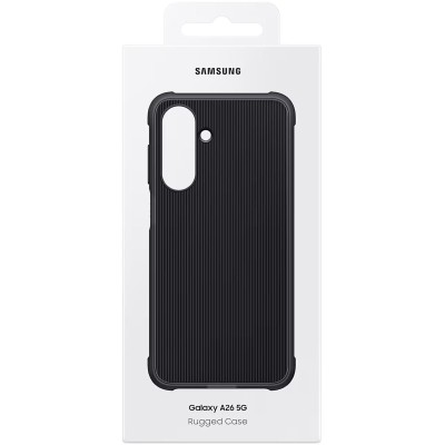 Чохол-накладка Samsung A26 Rugged Case EF-RA266CBEGWW / Black Чохол-накладка Samsung A26 Rugged Case EF-RA266CBEGWW / Black