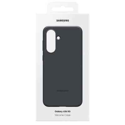 Чохол-накладка Samsung A36 Silicone Case EF-PA366CBEGWW / Black Чохол-накладка Samsung A36 Silicone Case EF-PA366CBEGWW / Black