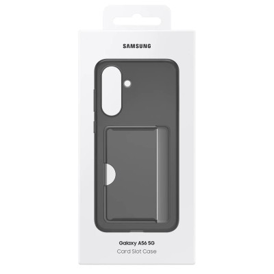Чохол-накладка Samsung A56 Card Slot Case EF-OA566TBEGWW / Black Чохол-накладка Samsung A56 Card Slot Case EF-OA566TBEGWW / Black