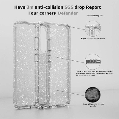 TPU чохол Nova для Samsung Galaxy S24 FE Clear TPU чохол Nova для Samsung Galaxy S24 FE Clear
