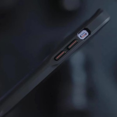 TPU+PC чохол Metal Buttons with MagSafe Carbon Ring для Apple iPhone 14 Pro (6.1") Чорний TPU+PC чохол Metal Buttons with MagSafe Carbon Ring для Apple iPhone 14 Pro (6.1") Чорний