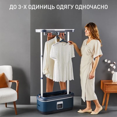 Автоматична парова шафа Tefal Care For You First, 1500Вт, 1200мл, паровий удар -35гр, синій (YT2020E0) Автоматична парова шафа Tefal Care For You First, 1500Вт, 1200мл, паровий удар -35гр, синій (YT2020E0)