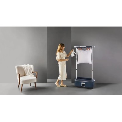 Автоматична парова шафа Tefal Care For You First, 1500Вт, 1200мл, паровий удар -35гр, синій (YT2020E0) Автоматична парова шафа Tefal Care For You First, 1500Вт, 1200мл, паровий удар -35гр, синій (YT2020E0)