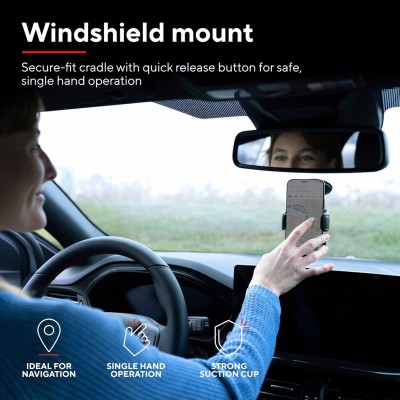 Автомобільний тримач смартфона Trust Runo 4-7", чорний Автомобільний тримач смартфона Trust Runo 4-7", чорний