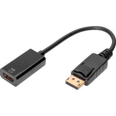 Адаптер DIGITUS DisplayPort > HDMI (M/F), Ultra HD, активний (AK-340415-002-S) Адаптер DIGITUS DisplayPort > HDMI (M/F), Ultra HD, активний (AK-340415-002-S)