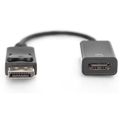 Адаптер DIGITUS DisplayPort > HDMI (M/F), Ultra HD, активний (AK-340415-002-S) Адаптер DIGITUS DisplayPort > HDMI (M/F), Ultra HD, активний (AK-340415-002-S)