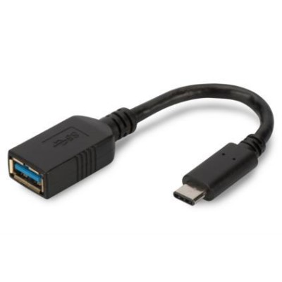 Адаптер DIGITUS USB-C > USB-AF, OTG (AK-300315-001-S) Адаптер DIGITUS USB-C > USB-AF, OTG (AK-300315-001-S)