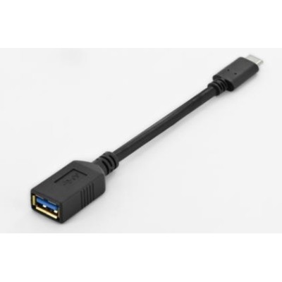 Адаптер DIGITUS USB-C > USB-AF, OTG (AK-300315-001-S) Адаптер DIGITUS USB-C > USB-AF, OTG (AK-300315-001-S)
