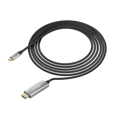 Адаптер Trust Calyx USB-C > HDMI, 1.8м, чорний (23332_TRUST) Адаптер Trust Calyx USB-C > HDMI, 1.8м, чорний (23332_TRUST)