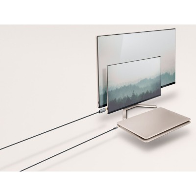 Адаптер Trust Calyx USB-C > HDMI, 1.8м, чорний (23332_TRUST) Адаптер Trust Calyx USB-C > HDMI, 1.8м, чорний (23332_TRUST)