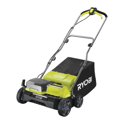 Аератор-скарифікатор акумуляторний Ryobi ONE+ RY18SFX35A-240 18В акб 2х4А·год 35см 55л 10кг Аератор-скарифікатор акумуляторний Ryobi ONE+ RY18SFX35A-240 18В акб 2х4А·год 35см 55л 10кг