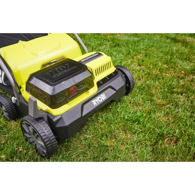 Аератор-скарифікатор акумуляторний Ryobi ONE+ RY18SFX35A-240 18В акб 2х4А·год 35см 55л 10кг Аератор-скарифікатор акумуляторний Ryobi ONE+ RY18SFX35A-240 18В акб 2х4А·год 35см 55л 10кг