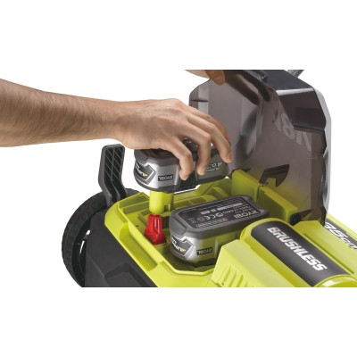 Аератор-скарифікатор акумуляторний Ryobi ONE+ RY18SFX35A-240 18В акб 2х4А·год 35см 55л 10кг Аератор-скарифікатор акумуляторний Ryobi ONE+ RY18SFX35A-240 18В акб 2х4А·год 35см 55л 10кг