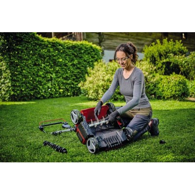 Аератор-скарифікатор електричний Einhell GE-SA 1435/1 1400Вт 35см ножи 16шт 10.18кг Аератор-скарифікатор електричний Einhell GE-SA 1435/1 1400Вт 35см ножи 16шт 10.18кг