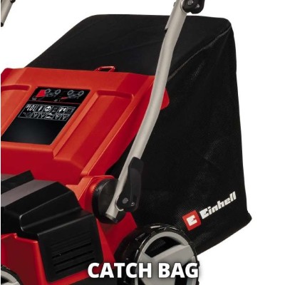 Аератор-скарифікатор електричний Einhell GE-SA 1435/1 1400Вт 35см ножи 16шт 10.18кг Аератор-скарифікатор електричний Einhell GE-SA 1435/1 1400Вт 35см ножи 16шт 10.18кг