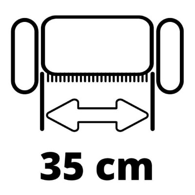 Аератор-скарифікатор електричний Einhell GE-SA 1435/1 1400Вт 35см ножи 16шт 10.18кг Аератор-скарифікатор електричний Einhell GE-SA 1435/1 1400Вт 35см ножи 16шт 10.18кг