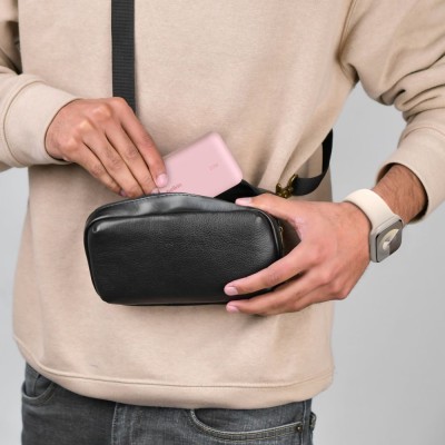 Акумулятор портативний літій-іонний Power Bank Belkin 10000мА·год, 20Вт, з інтегрованим кабелем USB-C, рожевий Акумулятор портативний літій-іонний Power Bank Belkin 10000мА·год, 20Вт, з інтегрованим кабелем USB-C, рожевий