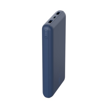 Акумулятор портативний літій-іонний Power Bank Belkin 20000мА·год, 15Вт, 2хUSB-A/USB-C, блакитний Акумулятор портативний літій-іонний Power Bank Belkin 20000мА·год, 15Вт, 2хUSB-A/USB-C, блакитний