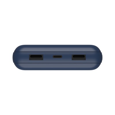 Акумулятор портативний літій-іонний Power Bank Belkin 20000мА·год, 15Вт, 2хUSB-A/USB-C, блакитний Акумулятор портативний літій-іонний Power Bank Belkin 20000мА·год, 15Вт, 2хUSB-A/USB-C, блакитний