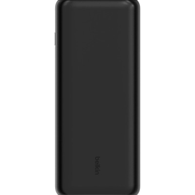 Акумулятор портативний літій-іонний Power Bank Belkin 20000мА·год, 20Вт, 2хUSB-A/USB-C, чорний Акумулятор портативний літій-іонний Power Bank Belkin 20000мА·год, 20Вт, 2хUSB-A/USB-C, чорний