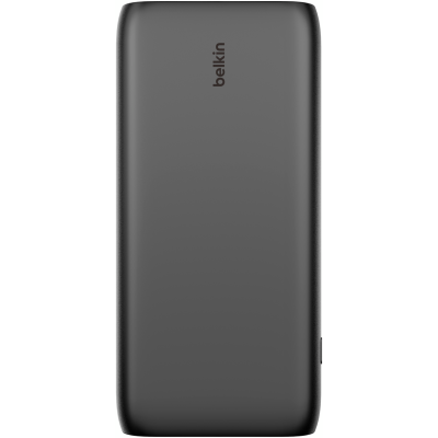 Акумулятор портативний літій-іонний Power Bank Belkin 26000мА·год, 32Вт, USB-A/USB-C PD PPS, чорний Акумулятор портативний літій-іонний Power Bank Belkin 26000мА·год, 32Вт, USB-A/USB-C PD PPS, чорний