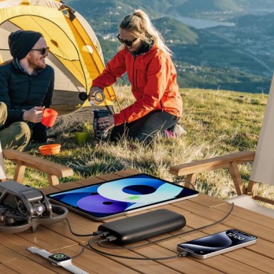 Акумулятор портативний літій-іонний Power Bank Belkin 26000мА·год, 32Вт, USB-A/USB-C PD PPS, чорний Акумулятор портативний літій-іонний Power Bank Belkin 26000мА·год, 32Вт, USB-A/USB-C PD PPS, чорний