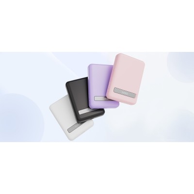 Акумулятор портативний літій-іонний Power Bank Belkin 5000мА·год, 7.5Вт, MagSafe, чорний Акумулятор портативний літій-іонний Power Bank Belkin 5000мА·год, 7.5Вт, MagSafe, чорний