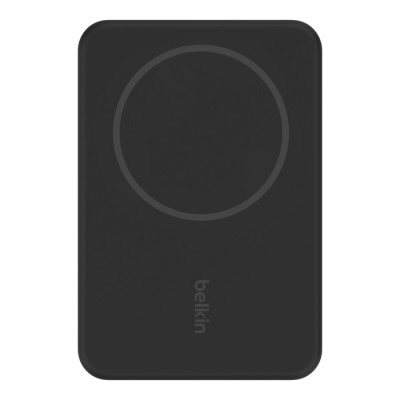 Акумулятор портативний літій-іонний Power Bank Belkin 5000мА·год, 7.5Вт, MagSafe, чорний Акумулятор портативний літій-іонний Power Bank Belkin 5000мА·год, 7.5Вт, MagSafe, чорний