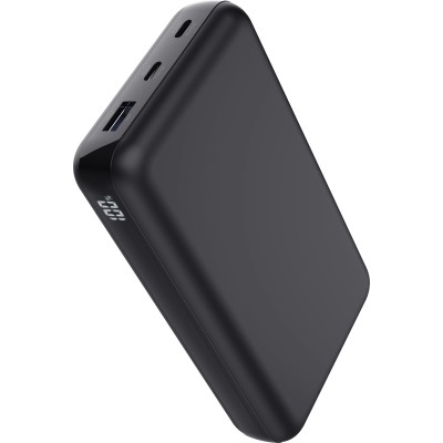 Акумулятор портативний літій-іонний power bank Trust Laro, 20000 мА·год, USB-A/2хUSB-C, 100w, чорний Акумулятор портативний літій-іонний power bank Trust Laro, 20000 мА·год, USB-A/2хUSB-C, 100w, чорний