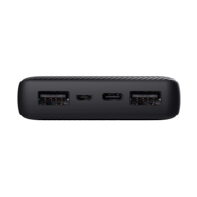Акумулятор портативний літій-іонний power bank Trust Primo ECO, 15000мА·год, 2хUSB-A/USB-C, 15W, чорний Акумулятор портативний літій-іонний power bank Trust Primo ECO, 15000мА·год, 2хUSB-A/USB-C, 15W, чорний
